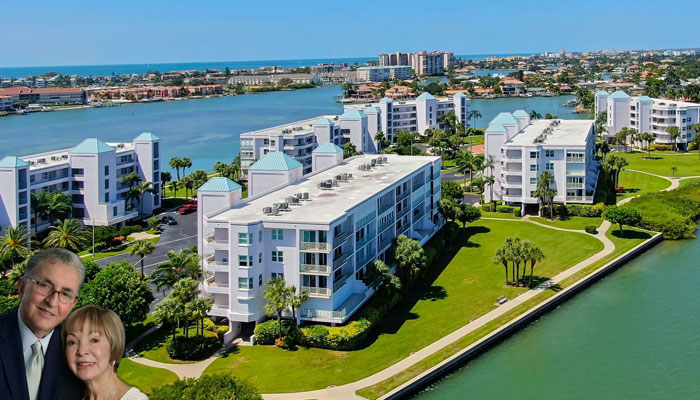 Distant Aerial View of HarbourSide Property