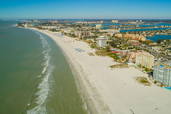 St. Pete Beach Aerial